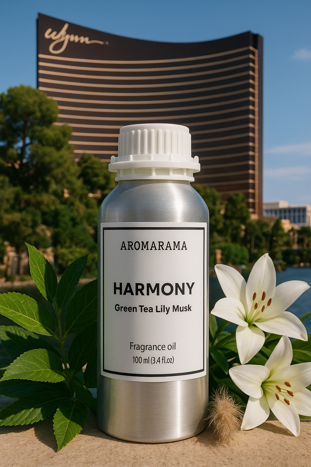 アロマ　ハーモニー Harmony, inspired by WYNN® Las Vegas, blends lemon, green tea